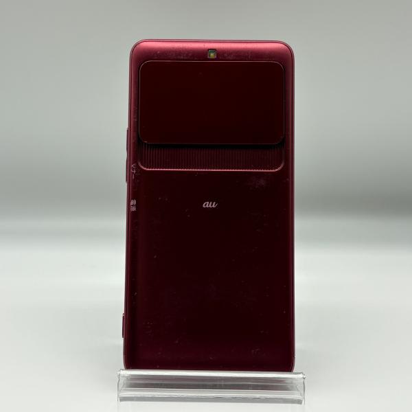 BASIO BASIO3 SIMロック解除済み au 32GB スマートフォン レッド