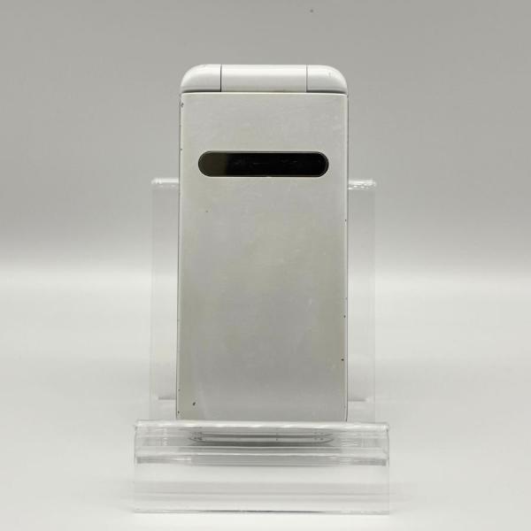 GRATINA au ガラケー ホワイト 折りたたみケータイ 京セラ