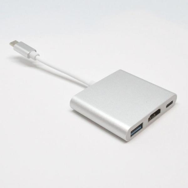 Usbcハブ Macbookに Hdmi出力用 Usb 3 0 Usb タイプcポート付き 持ち運びに便利な小型軽量 アップル Apple Usb Type C Buyee Buyee Japanese Proxy Service Buy From Japan Bot Online