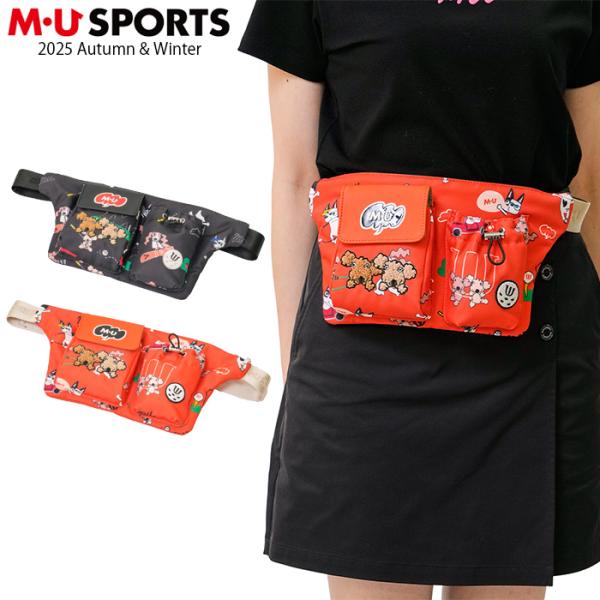 M・U SPORTS 2025年 秋冬新作 MU SPORTS MUスポーツ ゴルフ ウエスト