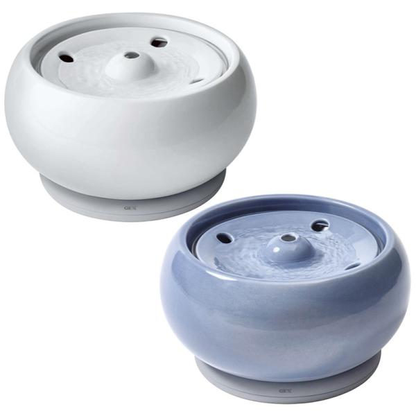 サイズ(最大値)：本体：約直径24.5×高さ14.5cm＊詳細は画像をご覧下さい。対象：小型犬、猫保証期間：1年セット内容：本体、ベース、ポンプ、フィルター1枚、取扱説明書兼保証書生産国：中国商品区分：犬猫用自動給水器/自動給水機●ピュアク...