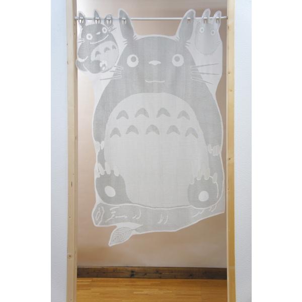 のれん　間仕切り　暖簾　目隠し　となりのトトロ　ぶらさがり　 88x140cm　日本製　送料無料