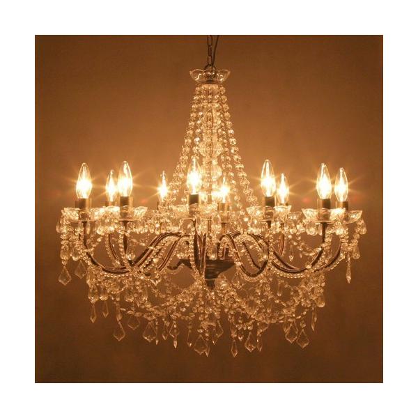 シャンデリア 照明 LED電球対応 アンティーク調 豪華で Opera オペラ