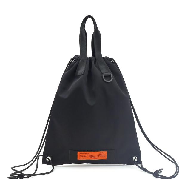 リュック・バックパック COOCO（クーコ） 25531-11203 orange tag 撥水ナップサック A4収納可能