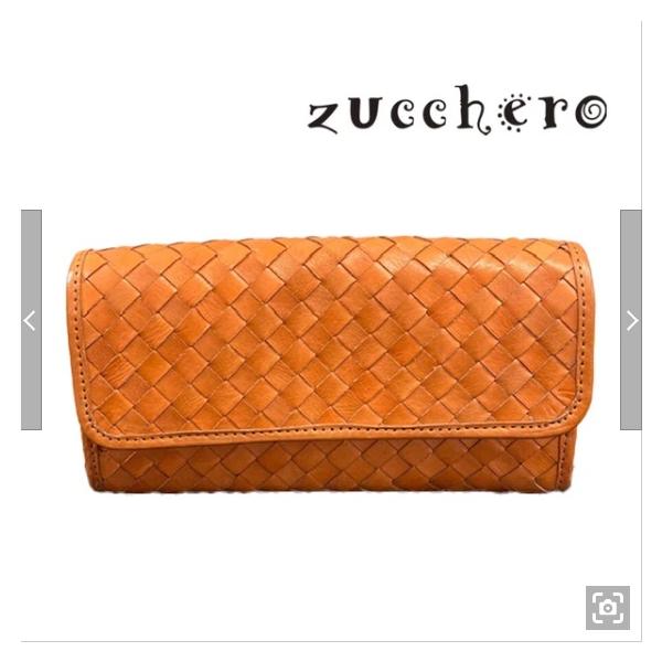 zucchero ズッケロ 40134 長財布 本革 財布 ギャルソン型 細メッシュ