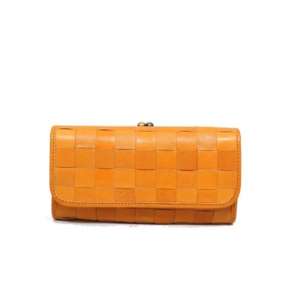 zucchero ズッケロ 48920 長財布 本革 財布 レディース がま口 かぶせ