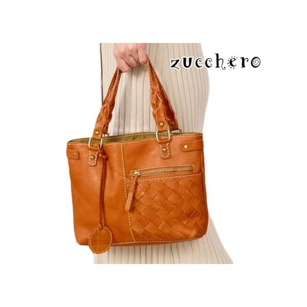 zucchero ズッケロ 49874 本革 ハンドバッグ レディス : STYLE WEB