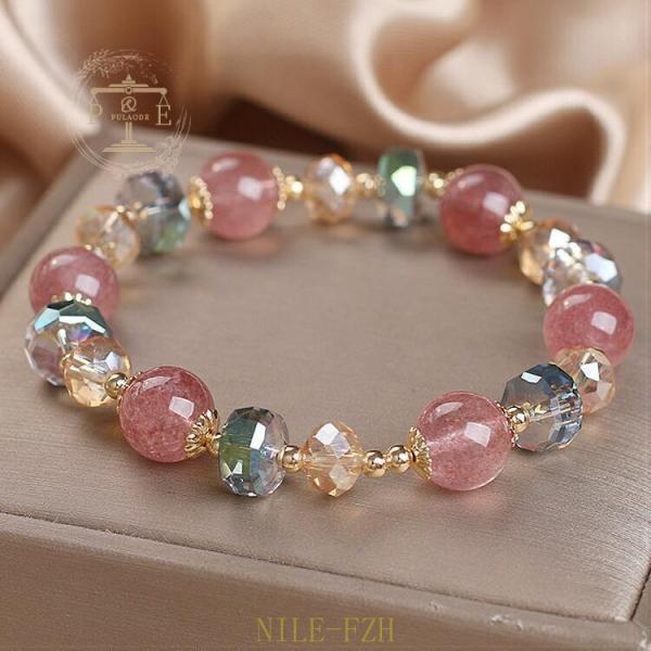 ブレスレット 開運 天然石 パワーストーン 幸運 お守り ギフト 女性 プレゼント 贈り物 お出かけ