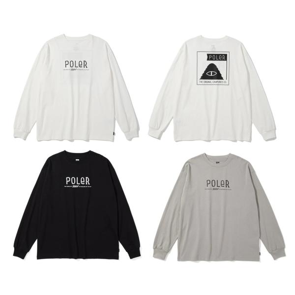 ロンＴシャツ ポーラー POLER FURRY FONT RELAX FIT L/S TEE 263MCV0072 サーファー／スケーター／スノーボーダー／アウトドアブランド 7000