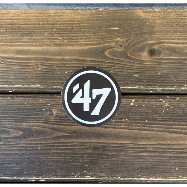 47（フォーティーセブン） 47ステッカー Sサイズ 47 BRAND STICKER