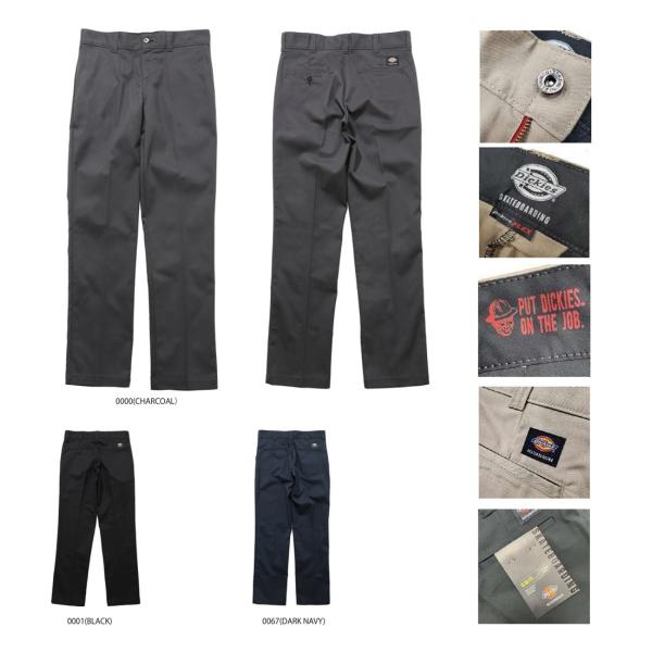 チノパンツ スリムフィット ディッキーズ DICKIES DK9745 SKATEBOARDING SLIM FIT PANT ワークウェア／スケーター 8000