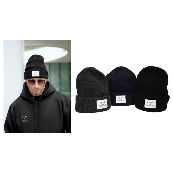 【11月下旬〜12月上旬デリバリー予定】ビーニー フォーエヴァー FEVR RIB KNIT BEANIE F377  FOREVER EXPERIENCE VIA RESEARCH SURF フォーエバー6000