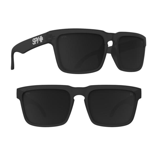 HELM Matte Translucent Black Happy Gray Green Black Mirror SPY OPTIC スパイ サングラス メンズ レディース ミラーレンズ ハッピーレンズ 22000