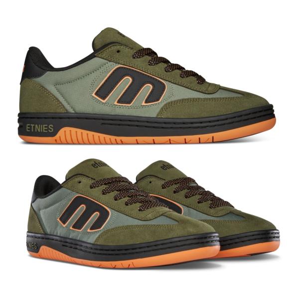 LOCUT GREEN BLACK ETNIES エトニーズ シューズ 靴 スニーカー スケート  AIDAN CAMPBELL、BARNEY PAGE、CHRIS JOSLIN、MATT BERGER