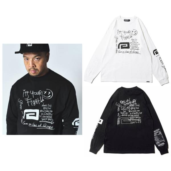 コットンロングスリーブ リバーサル REVERSAL MAKE A NOTE COTTON LONG SLEEVE rv26aw102 メンズ レディース イサミ RIZIN 格闘技 柔術 空手 9000
