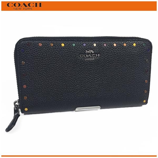 2021年ファッション福袋 COACH コーチ 新品 レインボー 柄 長財布