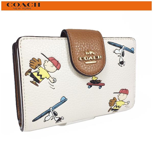COACH X PEANUTS コーチ x スヌーピー コラボ 財布 二つ折り財布