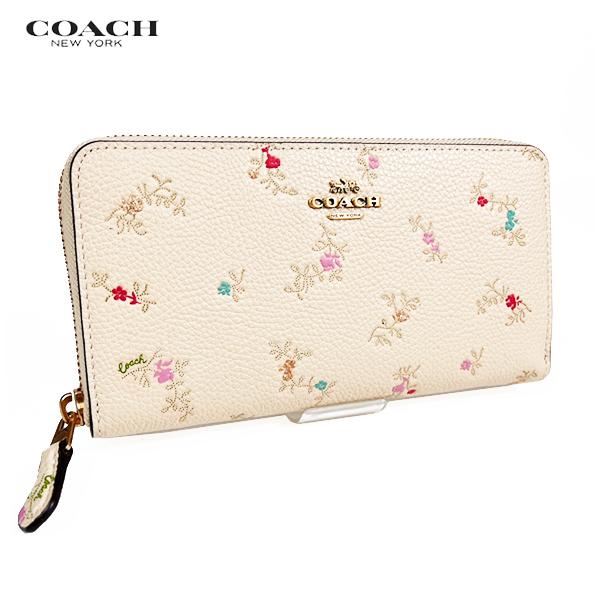 COACHチェリー柄スリムアコーディオン長財布 COACHチェリー柄スリムアコーディオン長財布 COACH 財布 スリム
