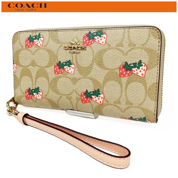 COACH（コーチ） アウトレット レディース 財布 長財布 シグネチャー
