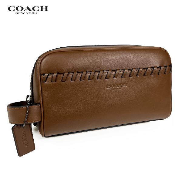 COACH コーチ メンズ クラッチバッグ セカンドバッグ トラベル キット