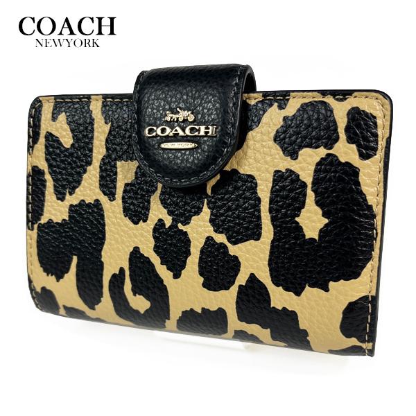 COACH（コーチ） 財布 二つ折り財布 ミディアム コーナー ジップ