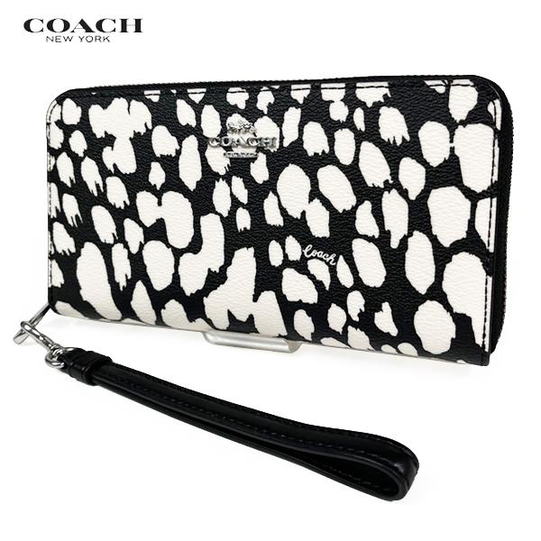 COACH（コーチ） レディース 財布 長財布 スポッティド アニマル