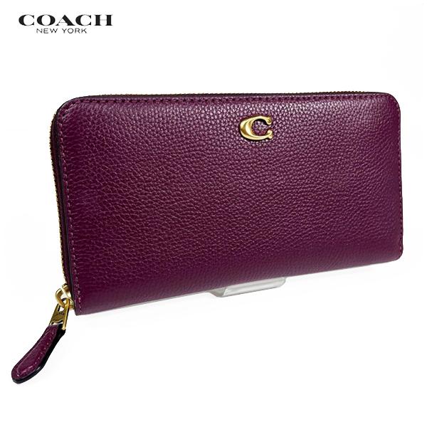 COACH コーチ 財布 長財布 アコーディオン ジップ ウォレット