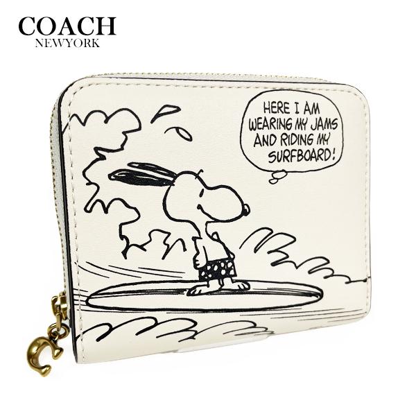 COACH（コーチ） COACH X PEANUTS x スヌーピー コラボ 財布 二つ折り