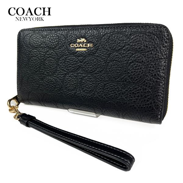 COACH コーチ レディース 財布 長財布 ロング ジップ ウォレット