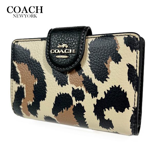 COACH（コーチ） 財布 二つ折り財布 ミディアム コーナー ジップ