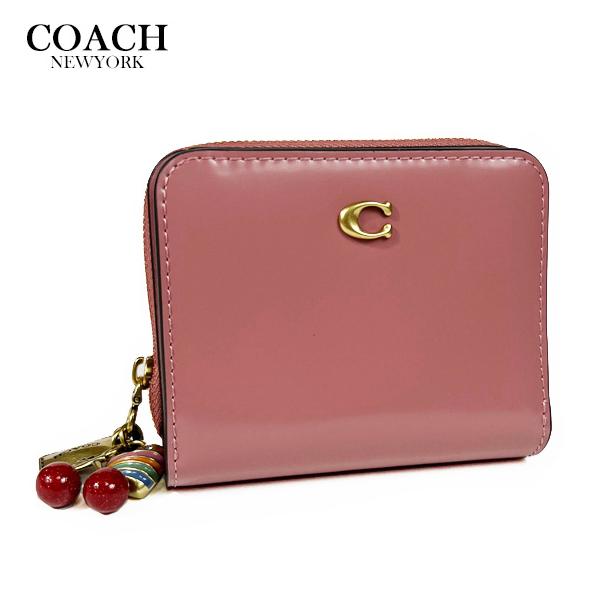 COACH 二つ折り財布 チャーム付き COACH（コーチ） レディース 財布 二つ折り財布 ミニ財布