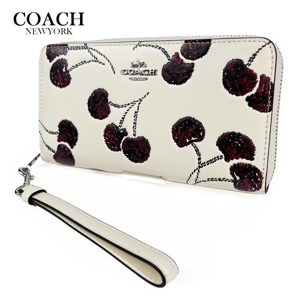 COACH（コーチ） レディース 財布 長財布 ロング ジップ ウォレット