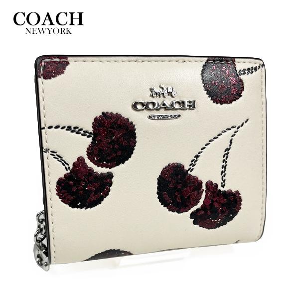COACH（コーチ） レディース 財布 二つ折り財布 スナップ ウォレット