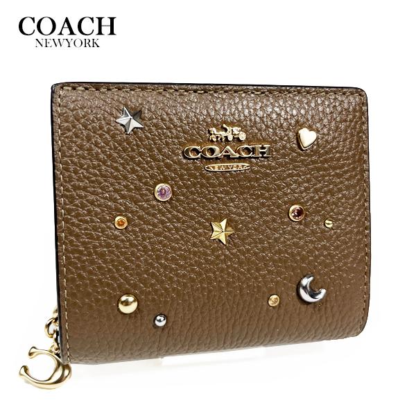COACH（コーチ） レディース 財布 二つ折り財布 スナップ ウォレット