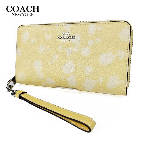 COACH（コーチ） レディース 花柄 財布 長財布 ロング ジップ
