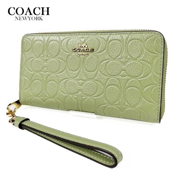 COACH（コーチ） レディース 財布 長財布 ロング ジップ ウォレット