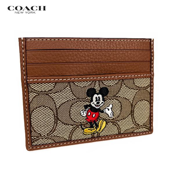 DISNEY X COACH ディズニー X コーチ コラボ IDケース パスケース