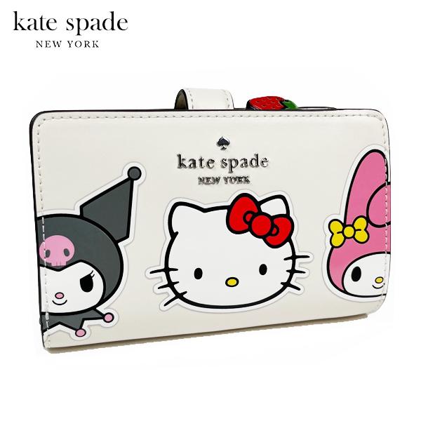 新品未使用 ケイトスペード×サンリオ kate spade KN892 おまけ ハローキティ X KSNY ニューヨーク フレンズ ミディアム バイ