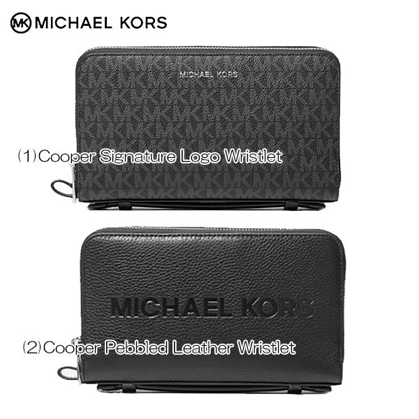 新品未使用　MICHAEL KORS メンズ 長財布 MICHAEL KORS マイケルコース メンズ バッグ レザー トラベル