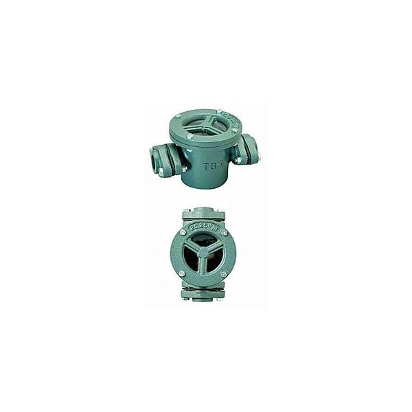 あみみ TB式砂取器 (鋳鉄製)TB3736 20A 東邦工業（TB式砂取器 (鋳鉄製