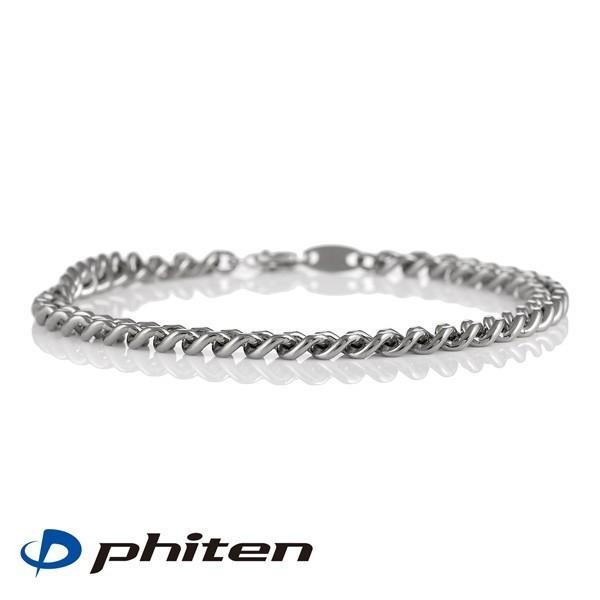 ファイテン phiten 正規品 チタンチェーンブレスレット 19cm ブランド 