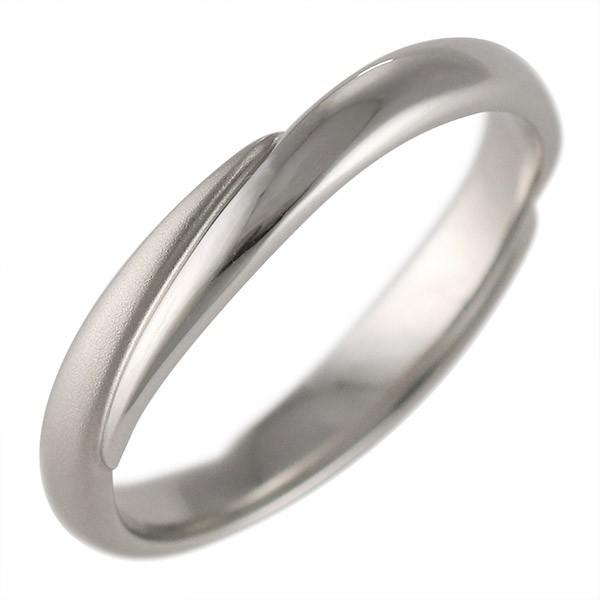 つや消し 結婚指輪 マリッジリング ペアリング プラチナ 文字入れ 刻印 Romantic Blue オーダー ホワイトデー
