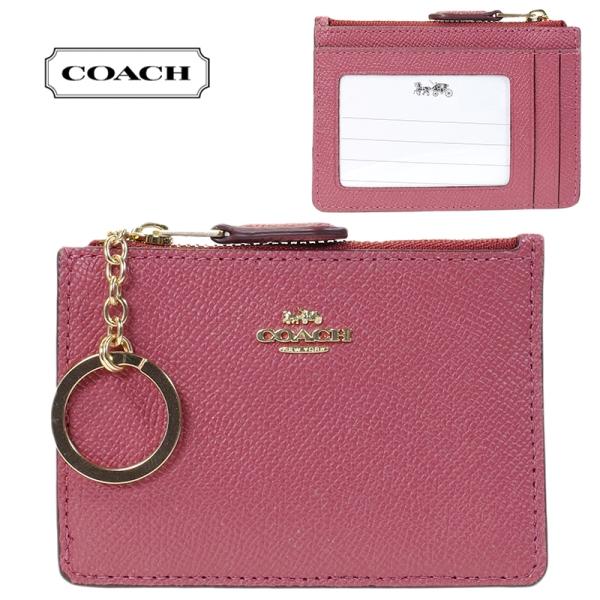Coach コーチ パスケース クロスグレインレザー Id スキニー ダスティピンク Gddpk レディース ブティック品 Co La Rumeur 通販 Yahoo ショッピング