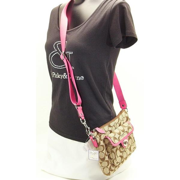 Coach コーチ 斜めがけ ショルダーバッグ ポシェット シグネチャー ポケット スウィングパック カーキ ピンク F45026 ファクトリー品 Buyee Buyee 日本の通販商品 オークションの代理入札 代理購入