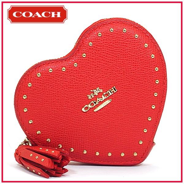 Coach コーチ 小銭入れ エッジ スタッズ ハート コインケース トゥルーレッド b Coach b Lidn8 La Rumeur 通販 Yahoo ショッピング