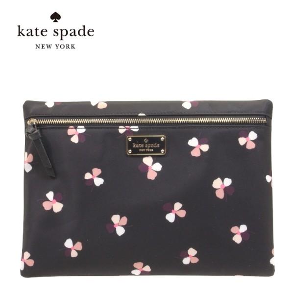 Kate Spade ケイトスペード ポーチ ウィルソンロード ダスクバッヅ ナイロン フラットポーチ Large Drewe ブラックマルチ Wlru5652 098 レディース Ka5011 La Rumeur 通販 Yahoo ショッピング
