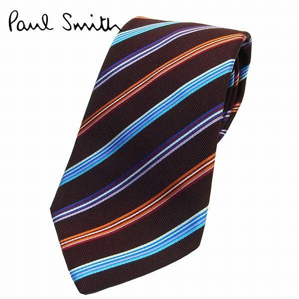 ポールスミス ネクタイ Paul Smith ストライプ ボルドー マルチカラー M1a 552m Ae04 28 メンズ Ps6024 La Rumeur 通販 Yahoo ショッピング