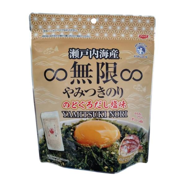 無限やみつきのり　のどぐろだし塩味　40g