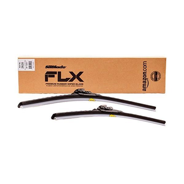 SilBlade FLX 2620 プレミアムビームワイパーブレードセット - 26インチ/20インチ | Acura、Chrysler、Dod