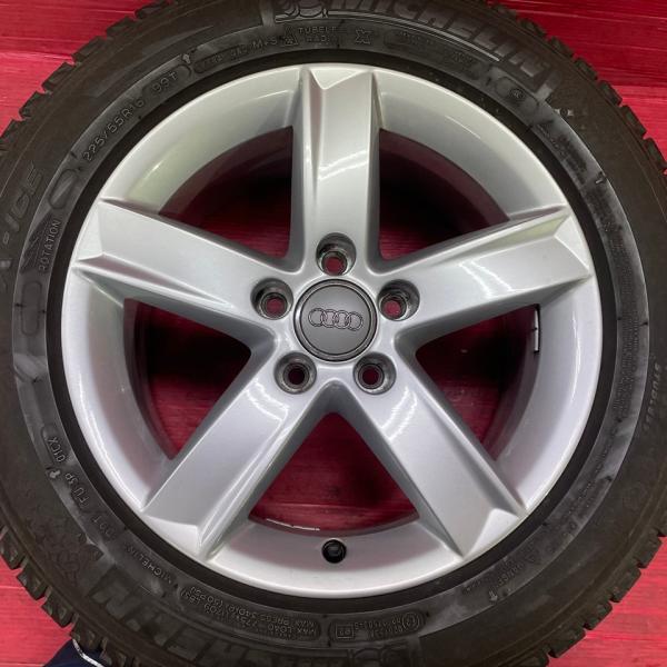 Audi タイヤホイール4本 225/55R16 16×7.0J ET42 112 5H ハブ